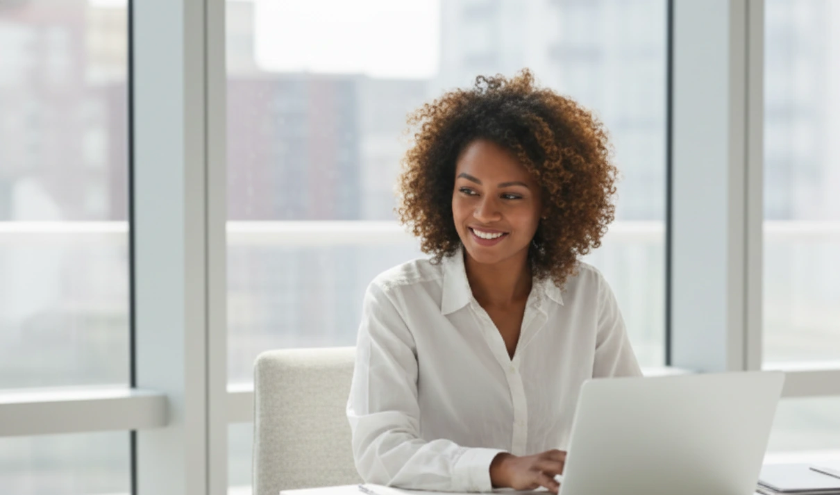 Team meeting in a conference room